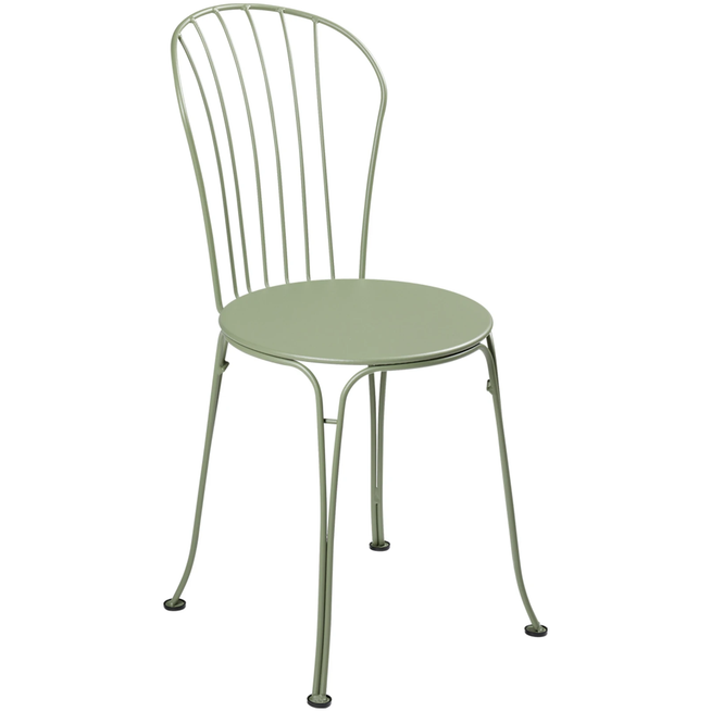 Photo of Opéra+ Chair, Cactus - Outdoor dining chairs - Studio Fermob - Green - Metal