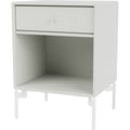 Thumbnail photo of Dream Nightstand - Nordic / Snow Legs - Bedside table - Peter J. Lassen - Grey - Mdf/metal