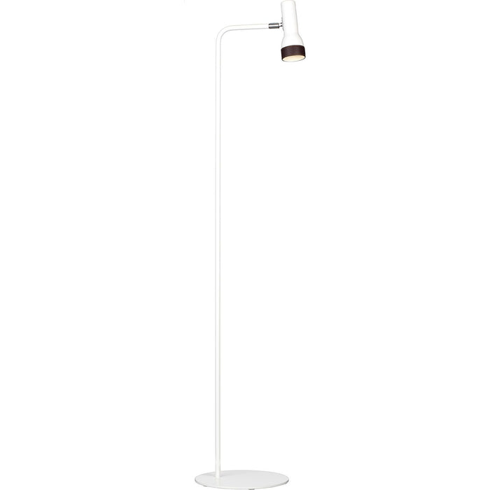 Photo of Talc Floor Lamp, White - Reading Lamps - Marge Arkitekter - White