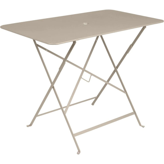 Photo of Bistro Table 97 x 57 cm - Nutmeg - Garden Table - Beige - Metal