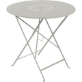 Thumbnail photo of Floréal Table 77 cm Clay Grey A5 - Outdoor Dining Table - Metal