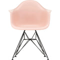 Eames Plastic Armchair Dar - 41 Pale Rose - Basic Dark Base - Matstolar - Charles & Ray Eames - Rosa - Metall/plast