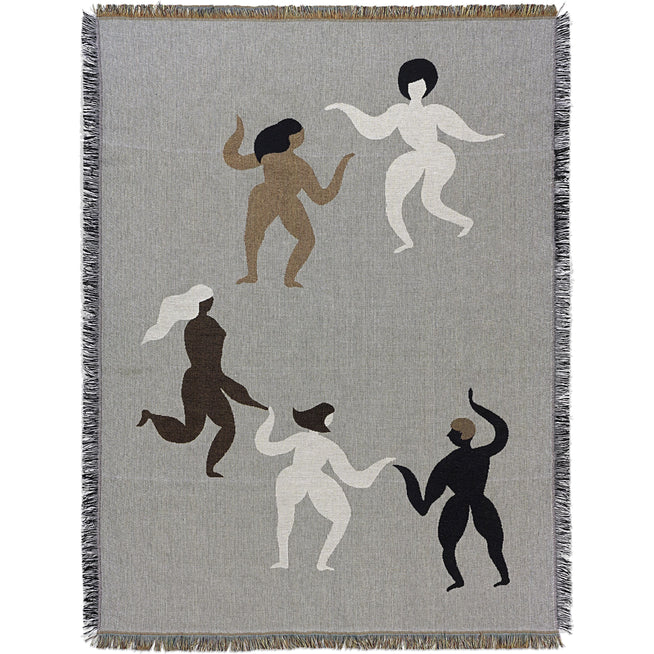 Photo of Free Tapestry Blanket - Tæppe - Grey - W120 X H170 Cm