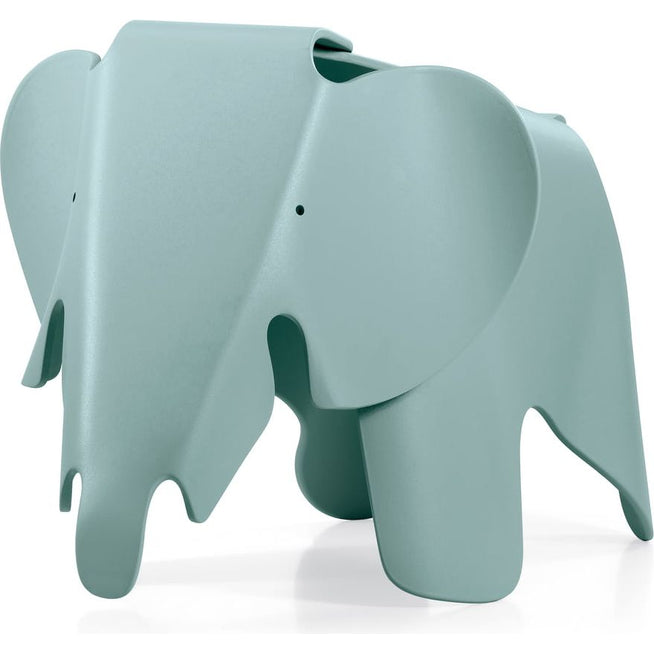 Photo of Eames Elephant Outdoor, Ice Grey, Dyed-through Polypropylene, Matt Finish - Barnstolar - Charles & Ray Eames - Grå - Plast