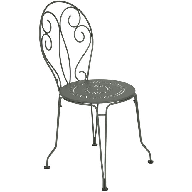 Photo of Montmartre Chair, Rosemary - Outdoor dining chairs - Green - Metal