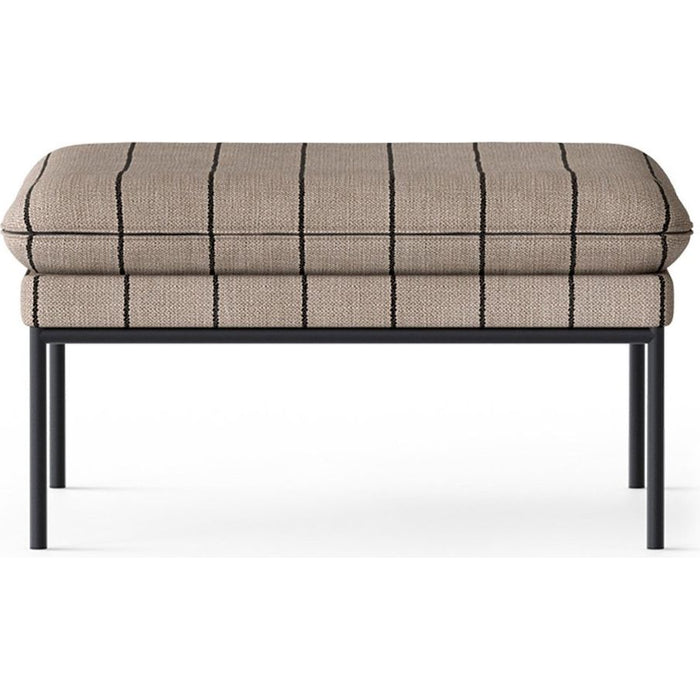 Photo of Turn Puf - Puf - Black - Pasadena - Sand/black - W80 X H42 X D80 Cm