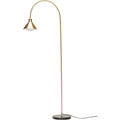 Thumbnail photo of Floor Lamp Metal / Marble - Brass