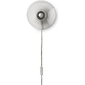 Thumbnail photo of U12 Sletterhage Wall Lamp With Cord Fluted Glass-aluminium