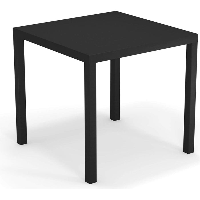 Photo of 857 Nova Table 80x80 Black 9011 - Outdoor dining table - Aldo Ciabatti - Black - Metal