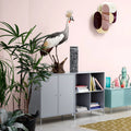 Thumbnail photo of Pair Classic Sideboard - Matt Chrome Legs