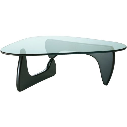 Photo of Noguchi Coffee Table, Black Colored Ash - Coffee Table - Isamu Noguchi - Black - Wood