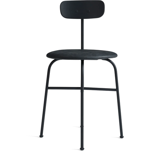 Photo of Afteroom Dining Chair 4 Legs, Black Steel - Dining Chairs - Afteroom - Black - Metal/Wood