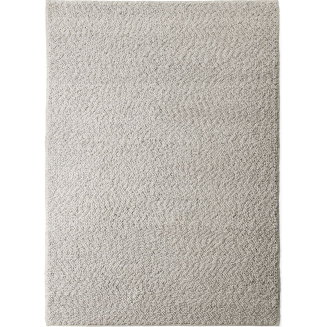 Photo of Gravel Rug Grey 200x300 - Solid Coloured Rugs - Nina Bruun - Grey