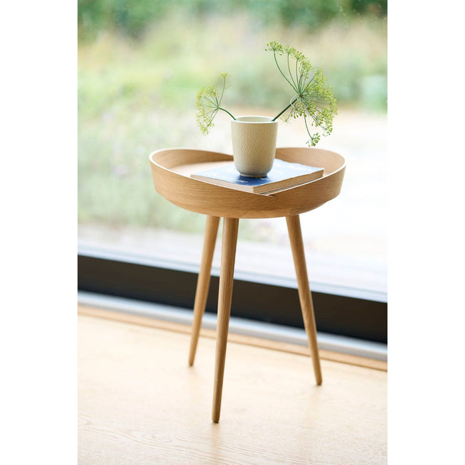 Photo of D106 Bakkedal Tray Table Ø38 Cm Oak