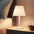 Thumbnail photo of Melampo Nut Table Lamp Aluminium Grey - Table Lamps - Adrien Gardère - Silver