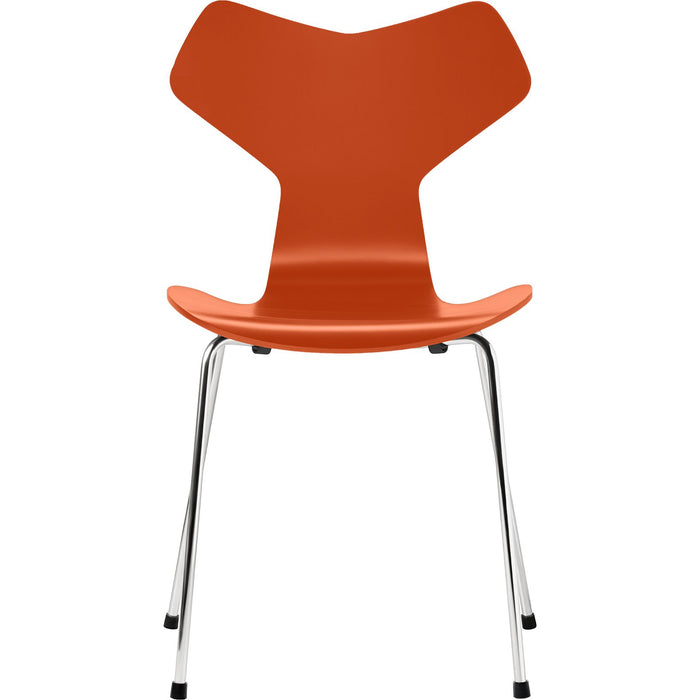 Photo of 3130 Grand Prix Chair | Lacquered | Chromed Steel Base