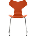 3130 Grand Prix Chair | Lacquered | Chromed Steel Base