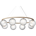 Miira 8 Oval Chandelier