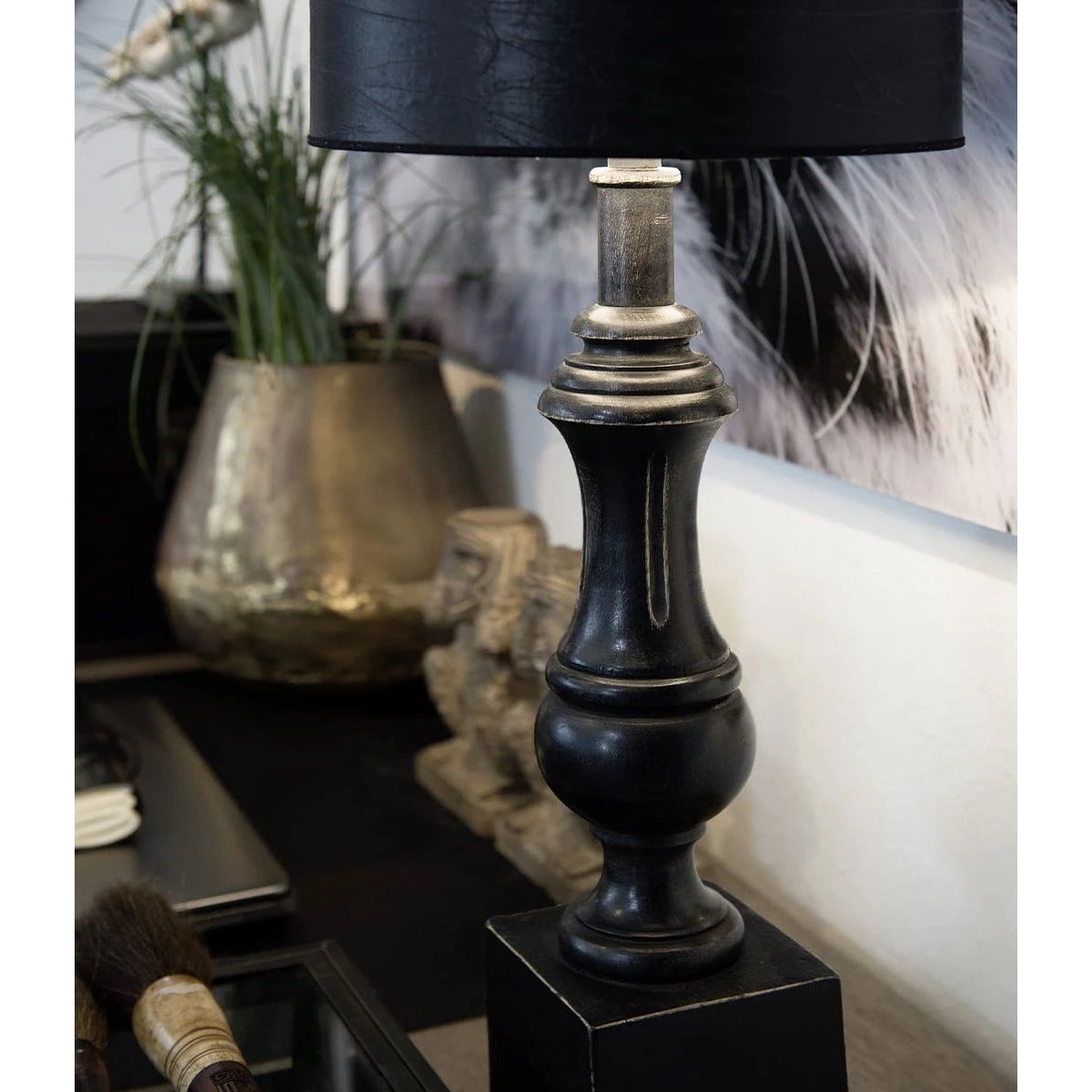 Venice Lamp Base Black