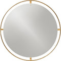 Thumbnail photo of Nimbus Mirror Ø110, Polished Brass - Full Body Mirrors - Krøyer-setter-lassen - Gold