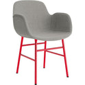 Form Armchair Full Upholstery Steel