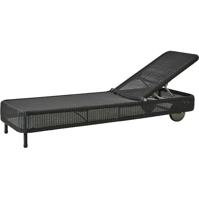 Photo of Presley Sun Lounger - Black, without cushion(s)
