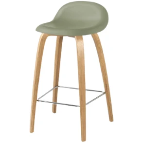 Photo of 3d Bar Stool Wood Base 75 cm
