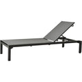 Relax Sun Lounger, Grey - Sun loungers & sun loungers - Cane-line Design Team - Metal