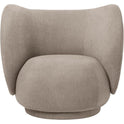 Rico Lounge Chair - Brushed