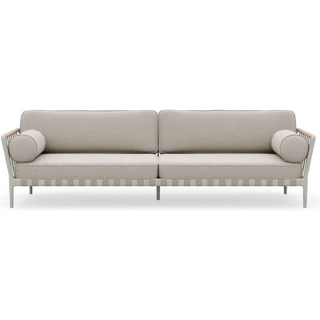 Photo of Open-air Sofa - Vipp720  - Havesofa - Meadow Light Grey - Sofa 3 Seater - L246 X W93 X H80 Cm
