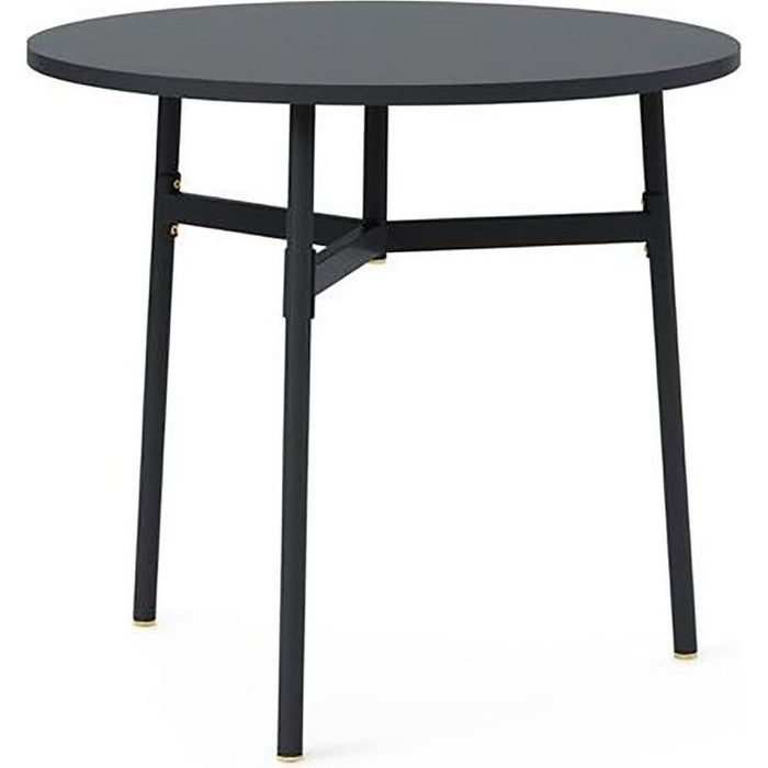 Photo of Union Table - Round - Dining Table - Black - Ø80 - Ø: 80 x H: