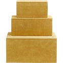 Box Storage Boxes Set of 3 Pieces