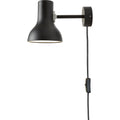 Thumbnail photo of Type 75 Mini Wall Lamp Jet Black With Cable, Excl. Led 10w E27 Ip20 - Sänglampor - Sir Kenneth Grange - Svart