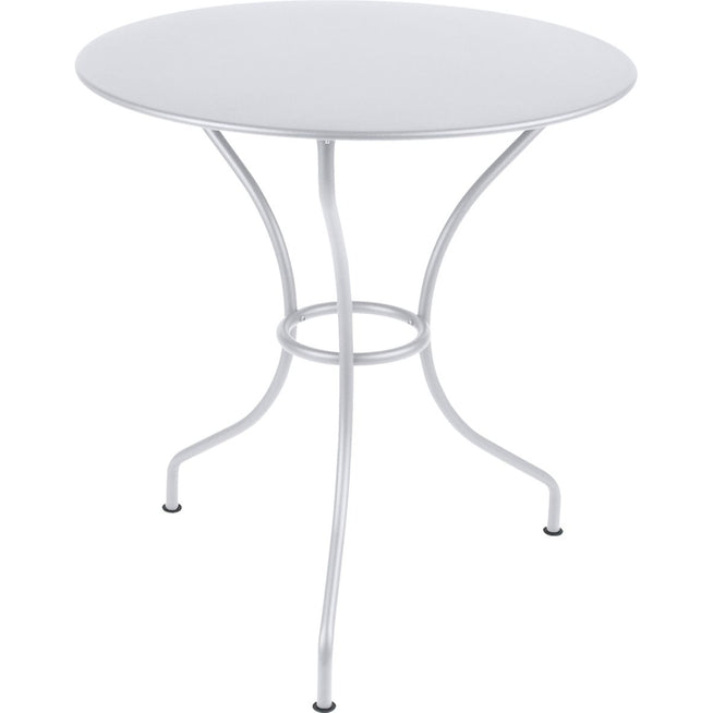 Photo of Opera+ Pedestal Table Ø 67 cm, Cotton White - Matbord Utomhus - Vit - Metall