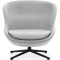 Thumbnail photo of Hyg Lounge Chair By Simon Legald / Low - Lænestol - Synergy / Sort Aluminium Drejestel - H: 84,5 X L: 83 X D: 80 X Sh: 40 Cm - 18,8 Kg