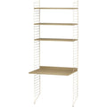 Thumbnail photo of String Golvgavel 200, Beige, 2-pack - Hyllsystem - Nils Strinning - Beige - Metall