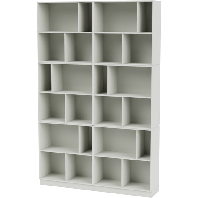 Photo of Read Spacious Bookshelf, Plinth H7 Cm - Nordic - Bokhyllor - Peter J. Lassen - Grå - Mdf