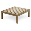 Thumbnail photo of Virkelyst Table 75x70 cm - Outdoor dining table - Says Who - Brown - Wood
