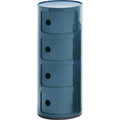 Thumbnail photo of Modular 4985, Blue, 4 Compartments - Hurtsar - Anna Castelli Ferrieri - Blå - Plast
