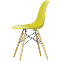 Eames Plastic Chair Dsw - 34 Mustard - Golden Maple - Matstolar - Charles & Ray Eames - Gul - Metall/trä/plast