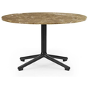 Lunar Coffee Table Ø70 - Coffee Table - Frame: Black Lacquered Aluminium/ Table Top: