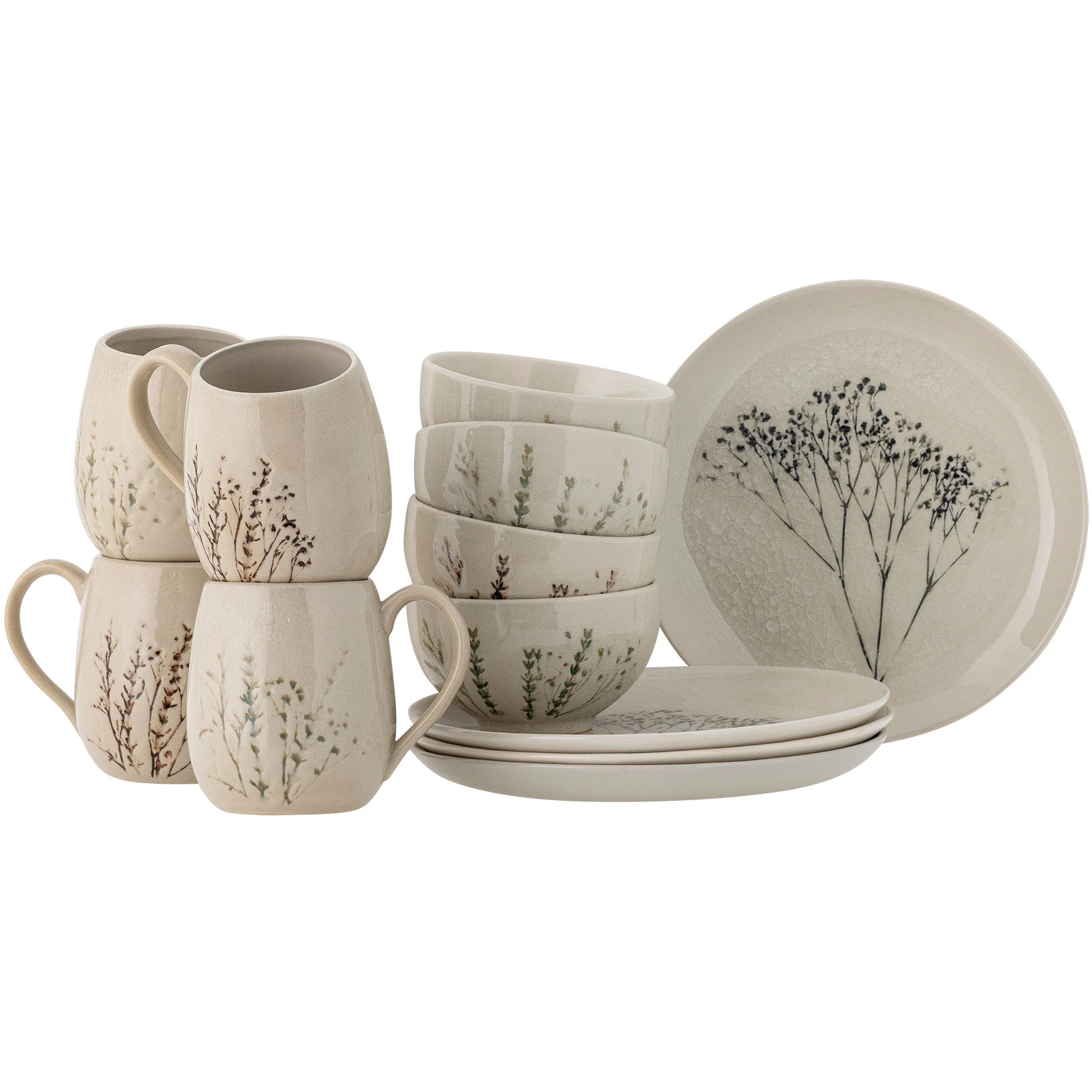 Bea 12 Piece Breakfast Tableware Set