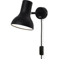 Thumbnail photo of Type 75 Mini Wall Lamp Jet Black With Cable - Excl. Led 10w E27 Ip20 - Bedside Lamps