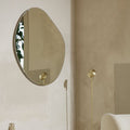Thumbnail photo of Pond Mirror - Brass/messing Kant - Spejl