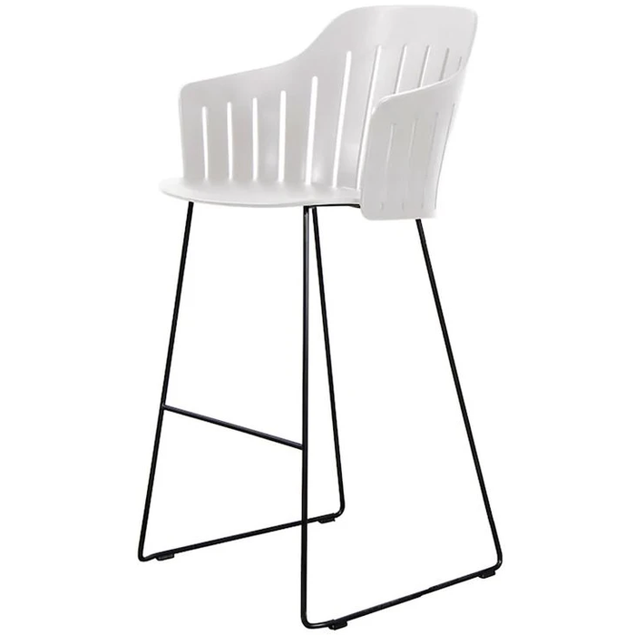 Photo of Choice Barstol - Indendørs - Barstol - Frame: Black Stainless Steel / Seat: