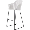 Choice Barstol - Indendørs - Barstol - Frame: Black Stainless Steel / Seat: