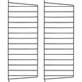 Thumbnail photo of String Wall Rack 75x30, Black, 2-pack - Shelving - Nils Strinning - Black - Metal