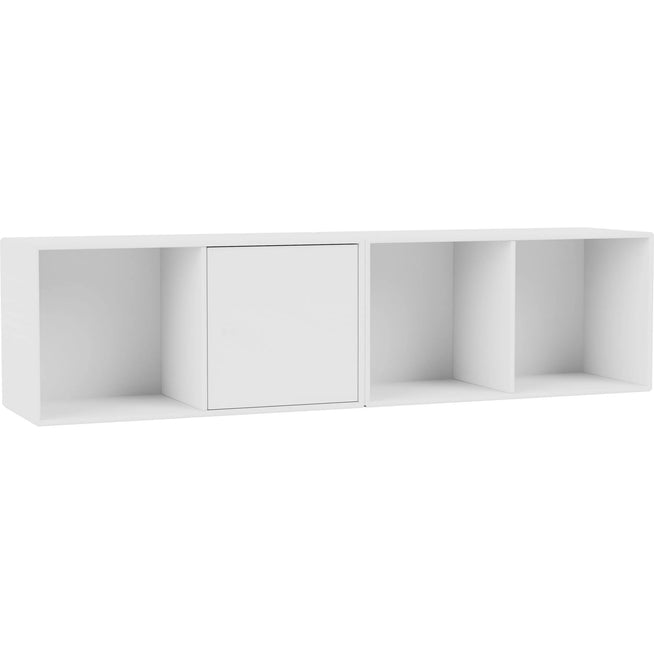 Photo of Line Sideboard - Suspension Rail - New White - Shelving System - Mdf
