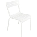 Thumbnail photo of Luxembourg Chair, Cotton White - Garden Chairs - Frédéric Sofia - White - Metal