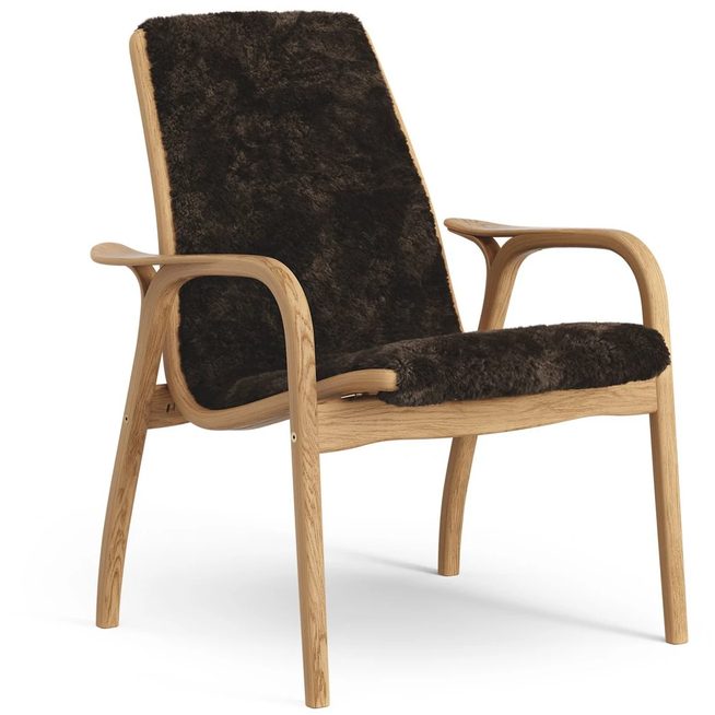 Photo of Laminett Arm Chair Oiled Oak/sheep Skin